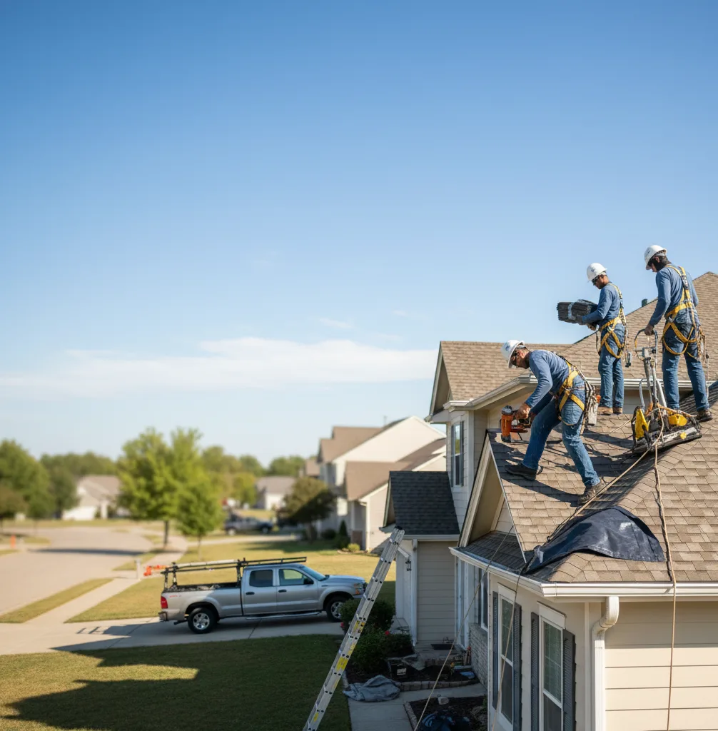 Roof Repair in Fridley